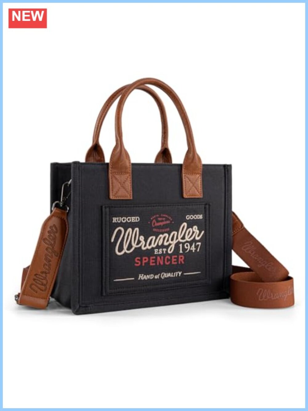 Canvas Tote Bag Top Handle Adjustable Strap Women's Everyday Purse